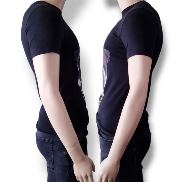 Dim Mak Records / Steve Aoki  X Forever 21 "Up All Night" Dog Print T-Shirt - Picture 4 of 8